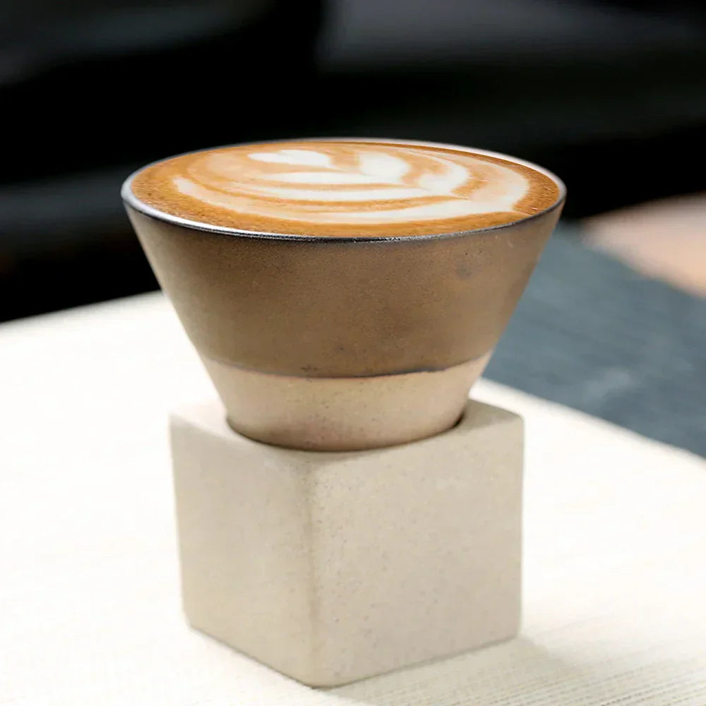Vintage Style Asian Coffee Cup Set