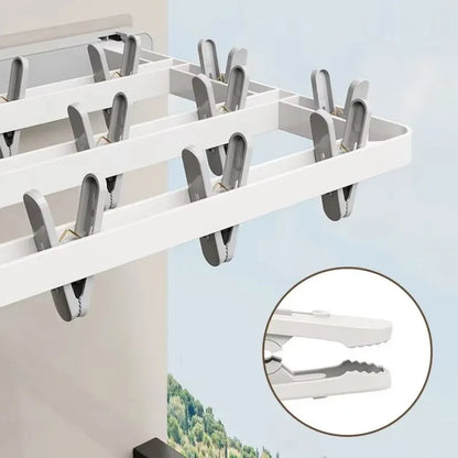 Space Saving Foldable Wall Mount Dryer Rack