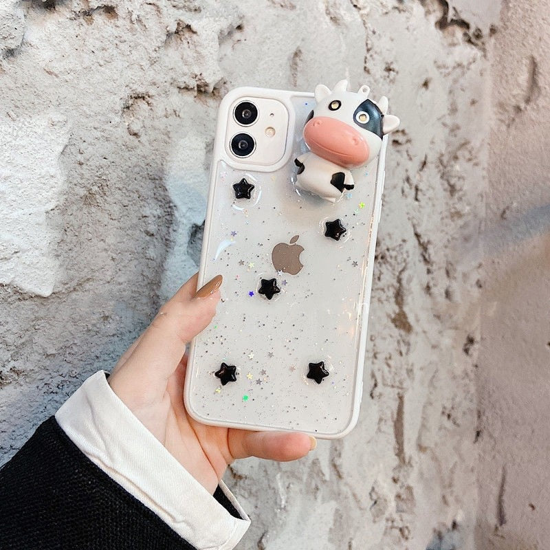 Clear Glow Animal iPhone Case