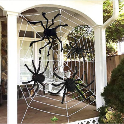 Big Black Spider Halloween Decoration