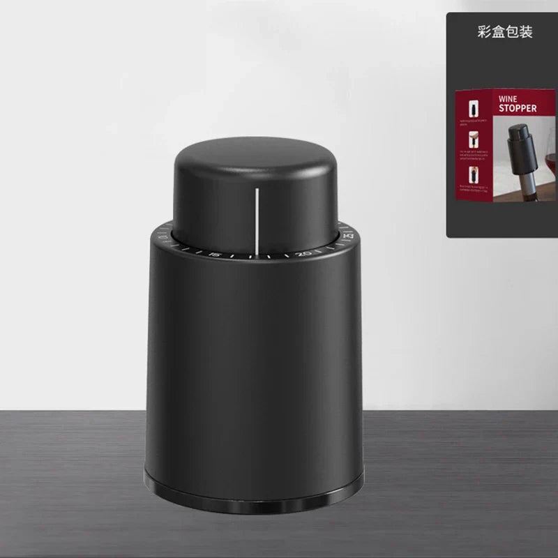 Premium Wine Saver Stopper with Date Tracker