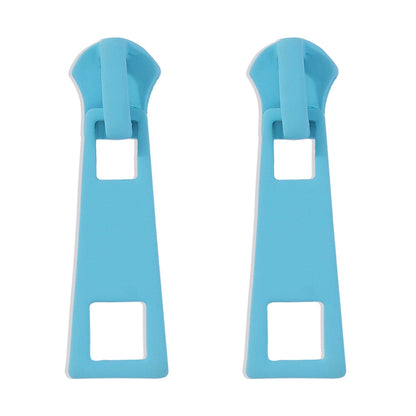 Stylish Mini Zipper Earrings