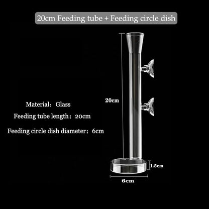 Easy Clean Aquarium Fish Food Tube