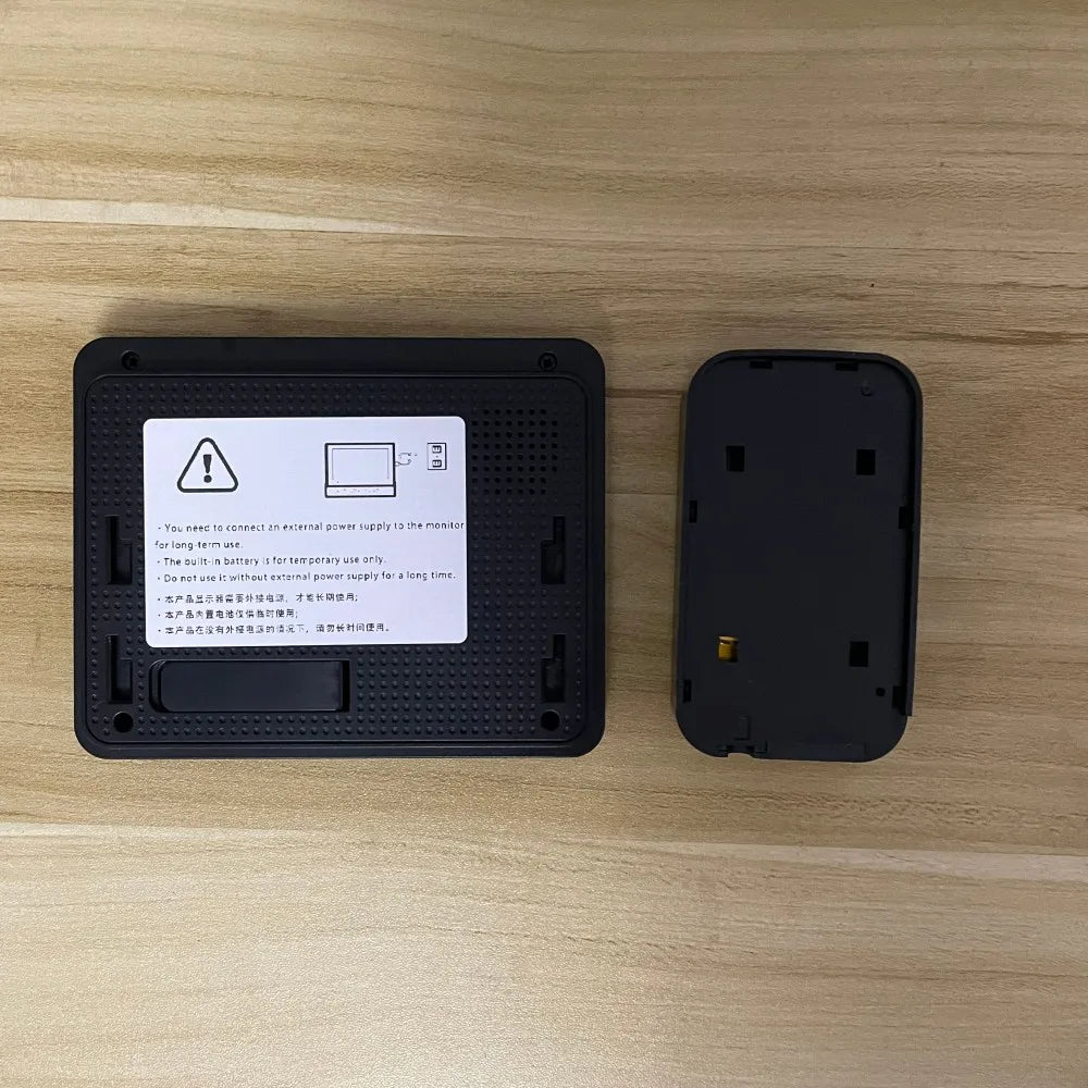 Wireless Video Doorbell with 4.3 Inch Night Vision Screen