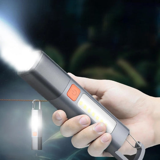 Compact Rechargeable LED Pocket Flashlight - Luxicro