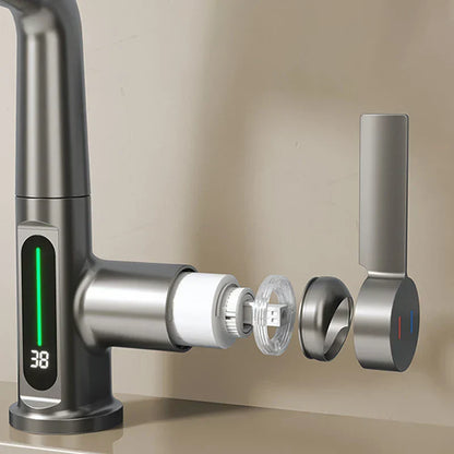 Premium Stainless Faucet with Temperature Control