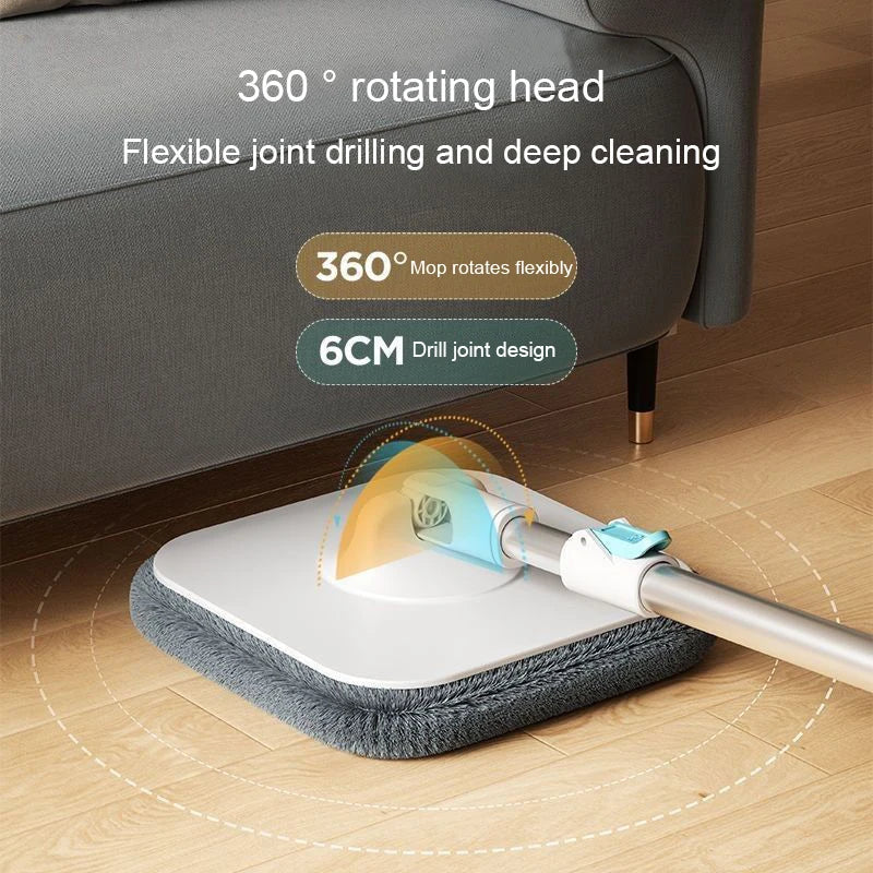 Easy Spin Mop with 360° Rotation and Large Bucket