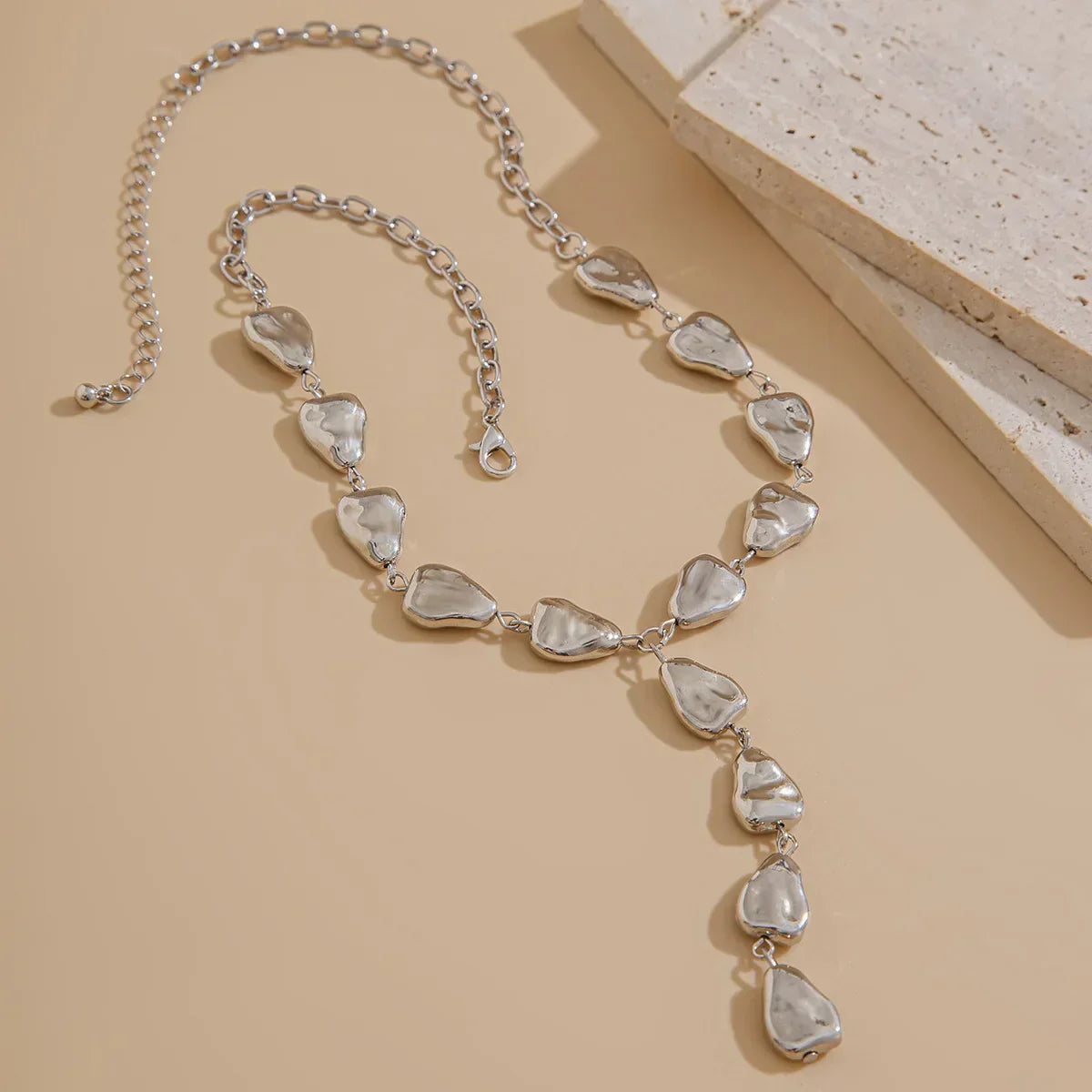 Boho Chic Stone Layering Necklace