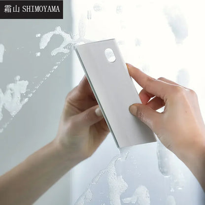 Efficient Window Squeegee with Gentle Rubber Edge