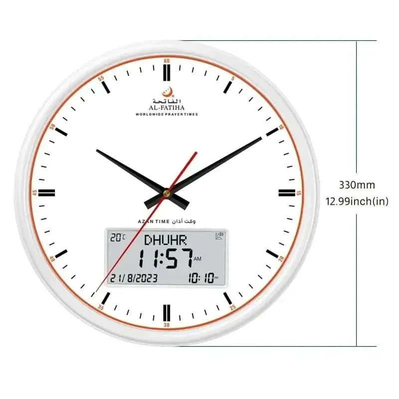 Automatic Muslim Prayer Time Table Clock