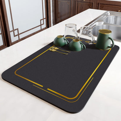 Large Anti Slip Kitchen Dryer Mat