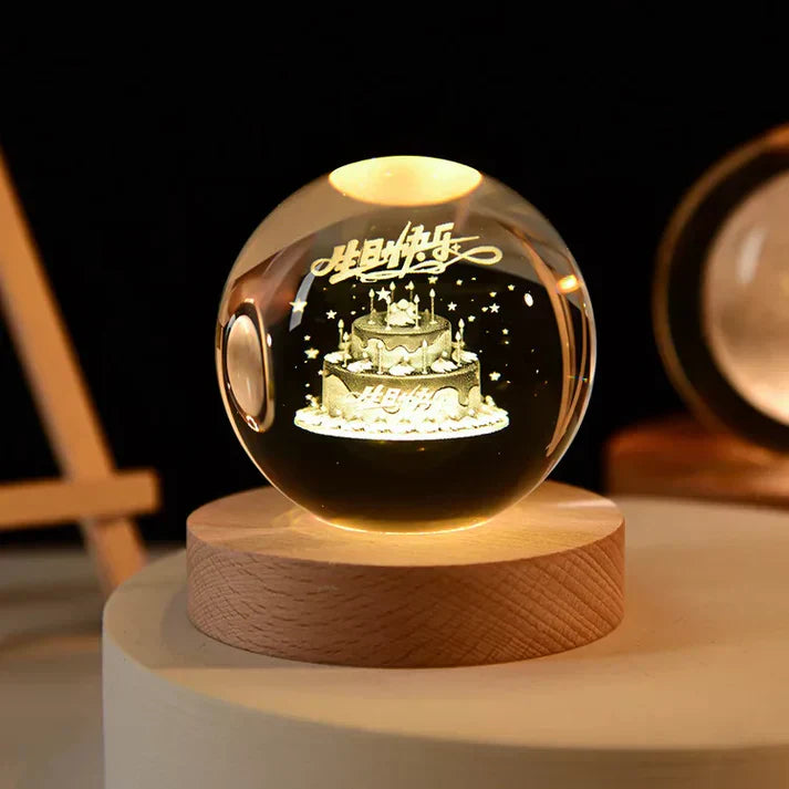 Beautiful Crystal LED Night Lights