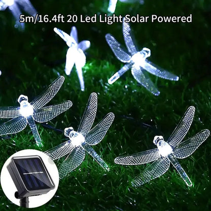 Bright Garden Solar String Lights 20 LED Waterproof