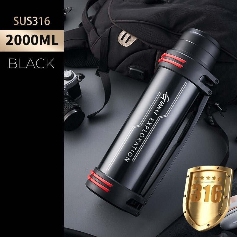Big Thermal Metal Hydration Bottle