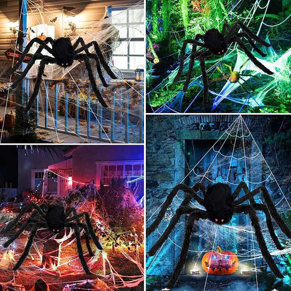 Giant Spider Web Decor for Halloween Home Garden