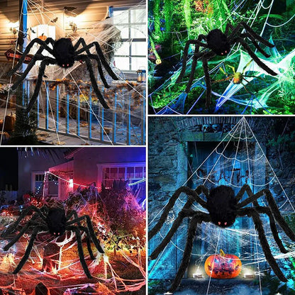 Giant Spider Web Decor for Halloween Home Garden