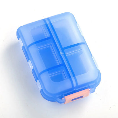 Compact Travel Pill Case Holder