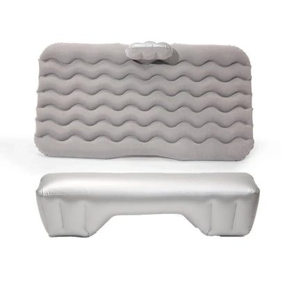 Inflatable Car Travel Bed with Pillow & Patch Kit