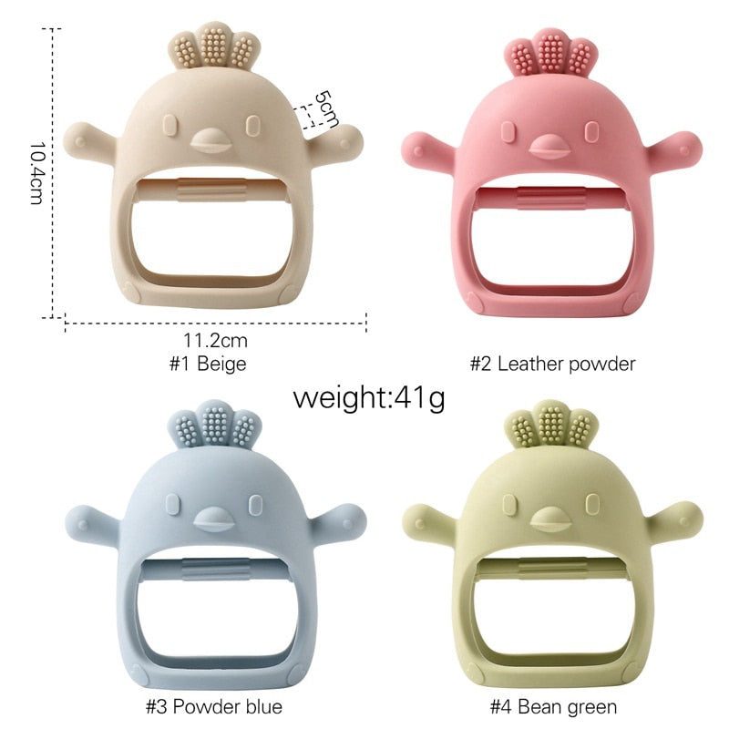 Soft Baby Teething Mittens