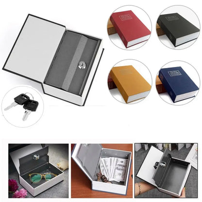 Hidden Safe Book Box with Lock