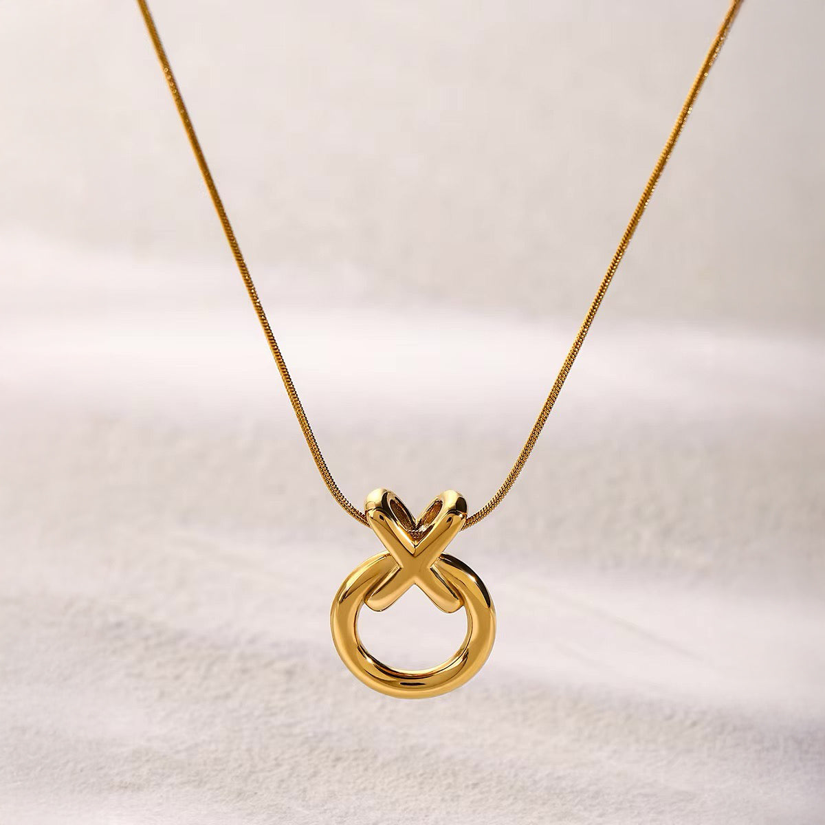 Dainty Double Layer Chain Necklace - Luxicro
