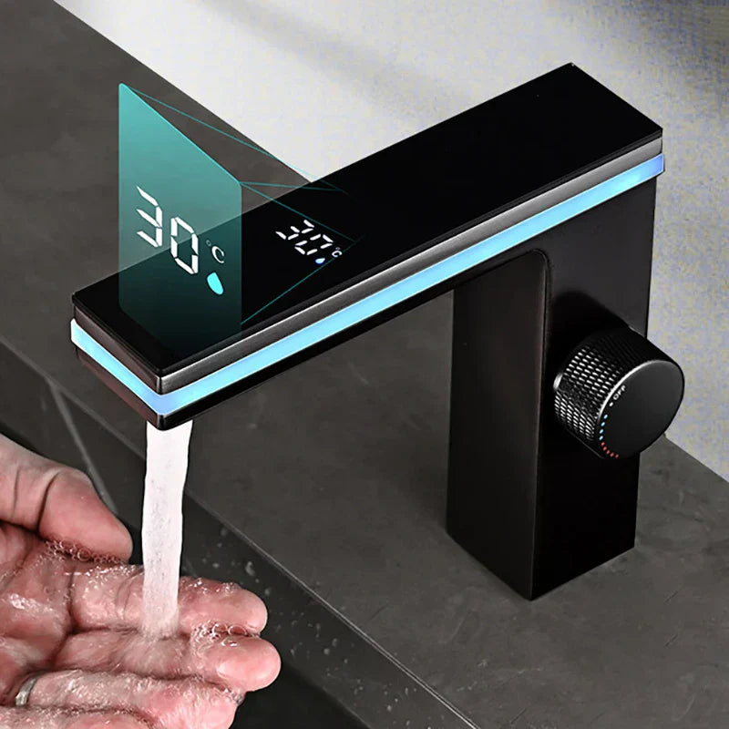 Automatic LED Tap with Sensor Digital Temp Control