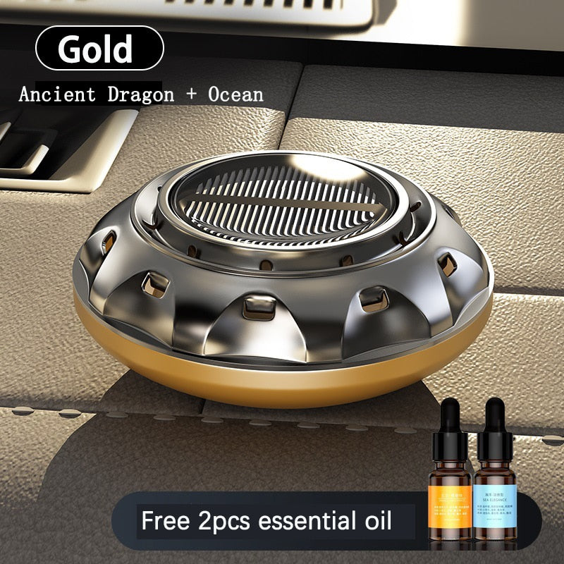 Natural Car Air Freshener Unique UFO Design