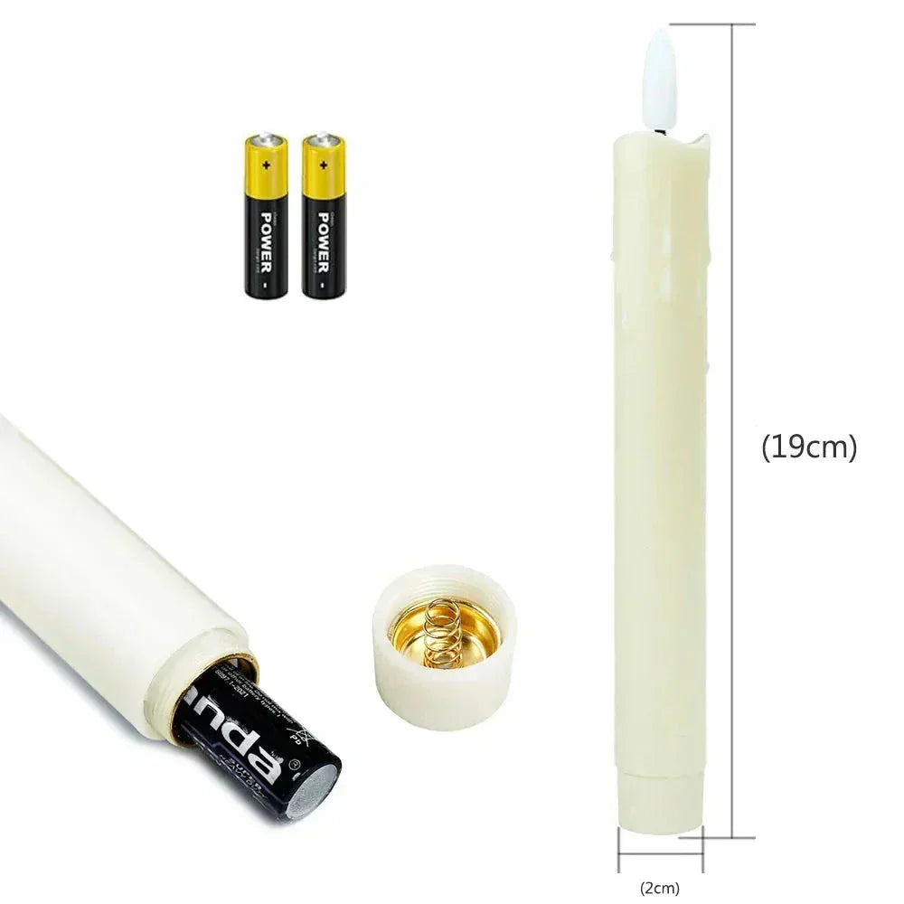Realistic Flameless LED Candle Set