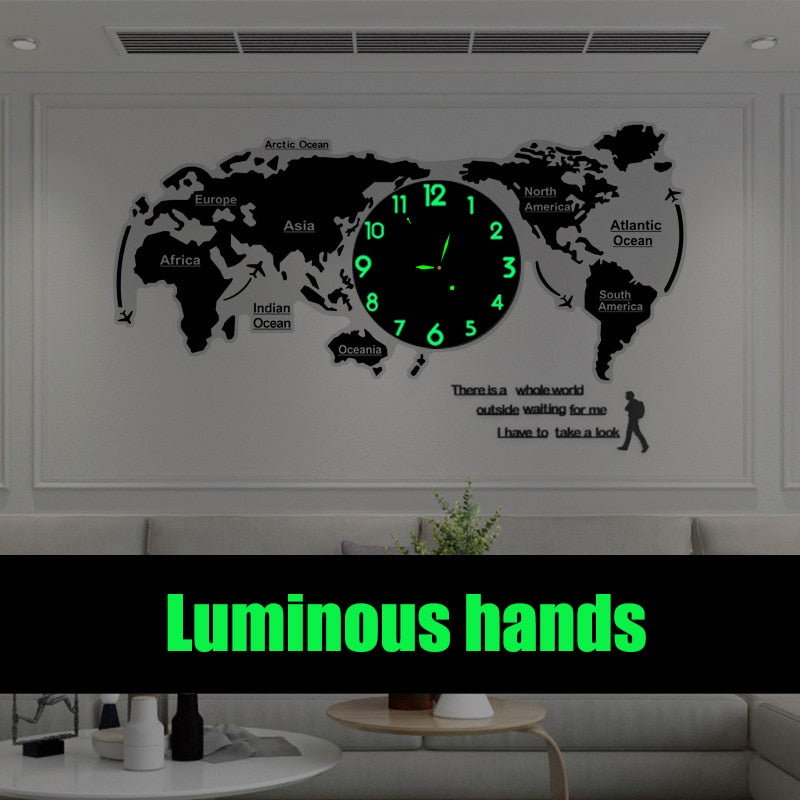 Vibrant Geometric Wall Clock Home Decoration