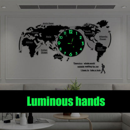 Vibrant Geometric Wall Clock Home Decoration
