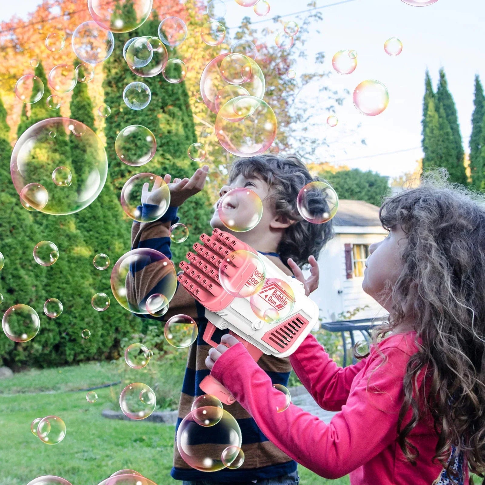 Fun Bubble Blaster Gun - Luxicro