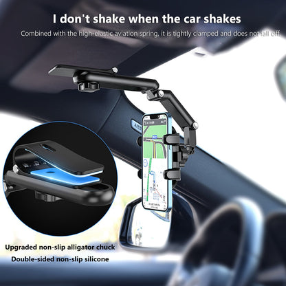 Adjustable Car Phone Holder Visor Mount