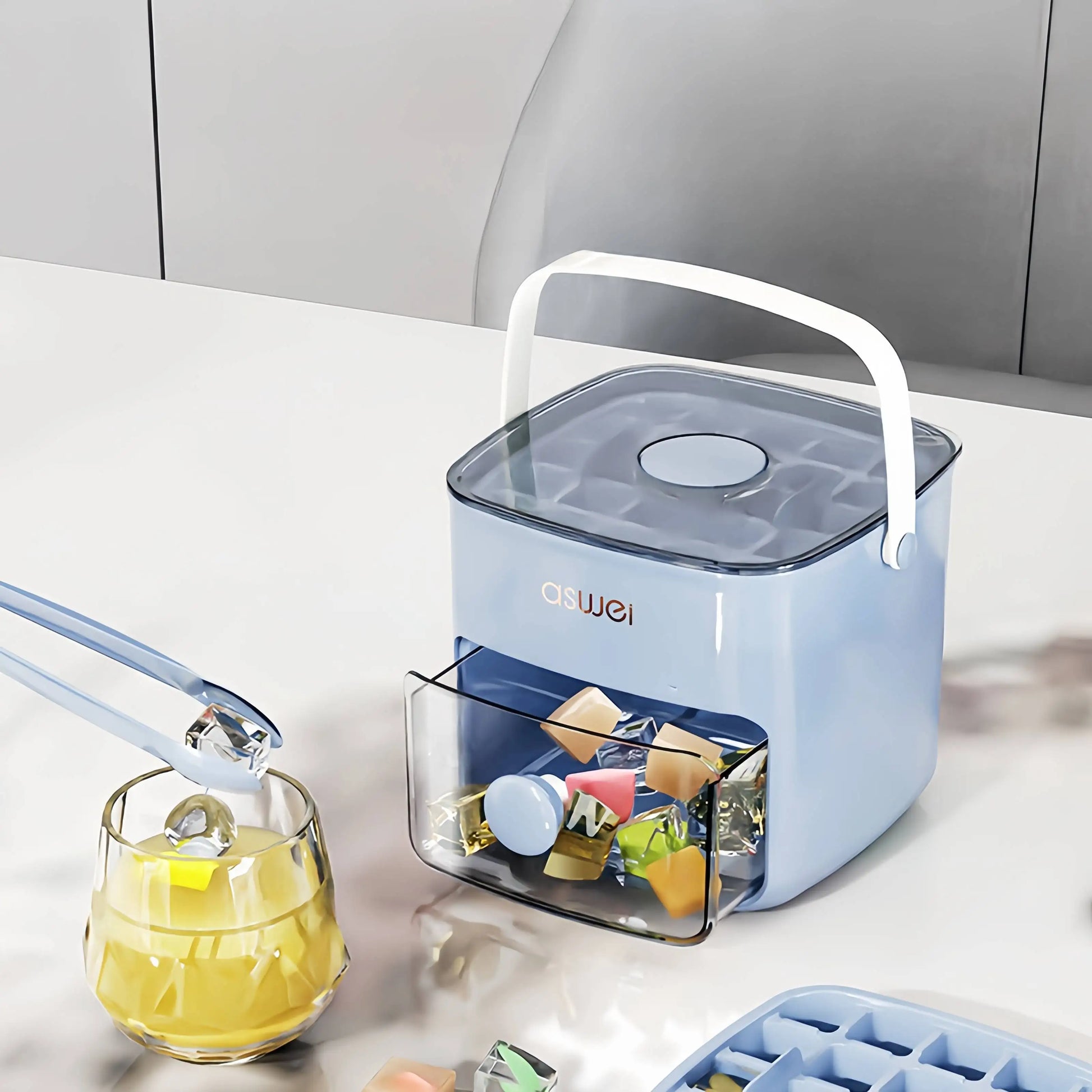 Simple Fast Ice Cube Tray Maker - Luxicro