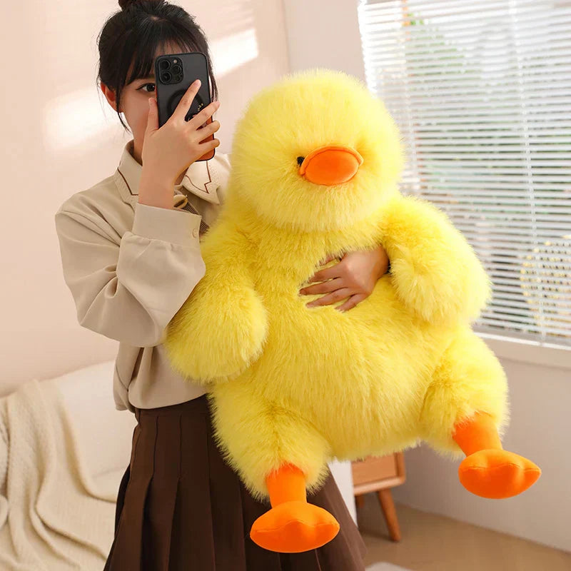 Soft Quacking Duck Cuddle Pillow - Luxicro