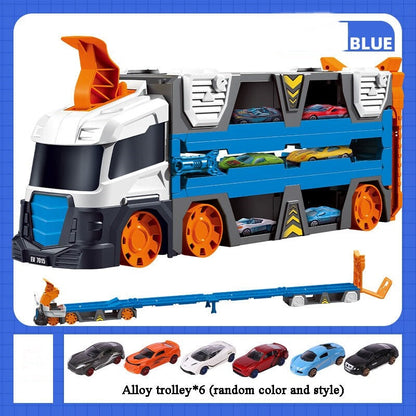 Big Foldable Racing Car Track Set