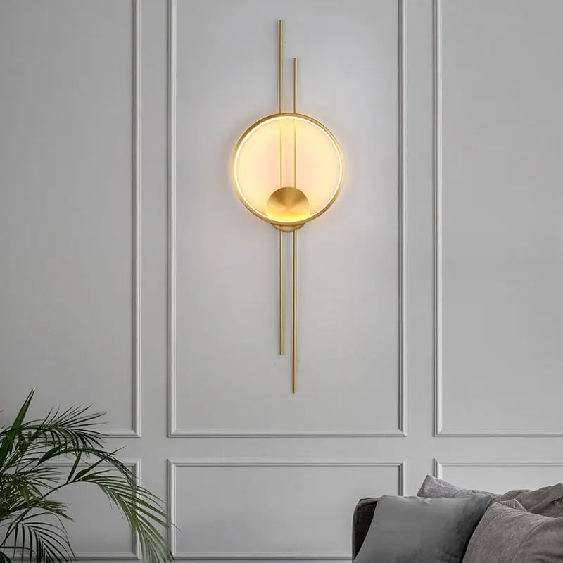 Simple White Wall Light - Modern Home Decor - Luxicro