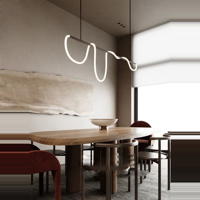 Modern Dimmable LED Ceiling Light Fixture