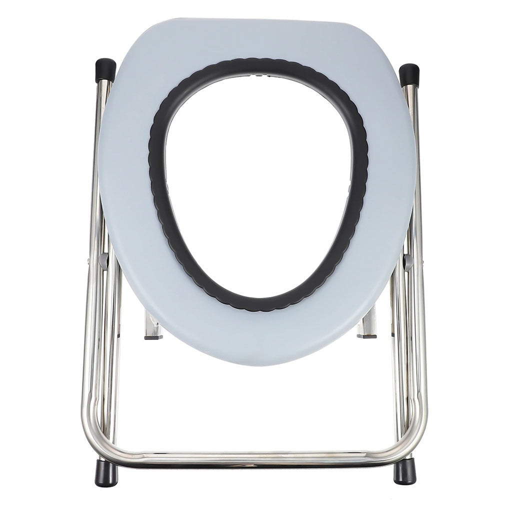 Portable Adult Folding Commode Chair