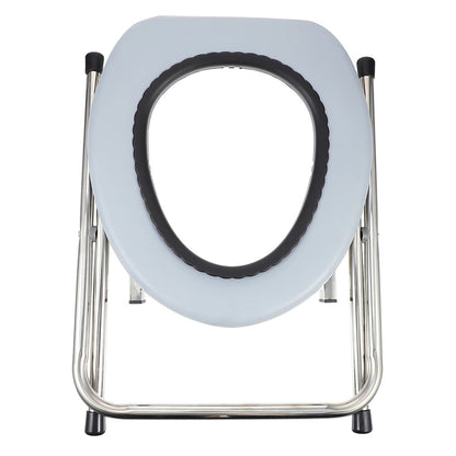 Portable Adult Folding Commode Chair
