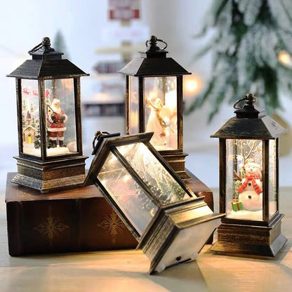 Rustic Mini Christmas Lantern