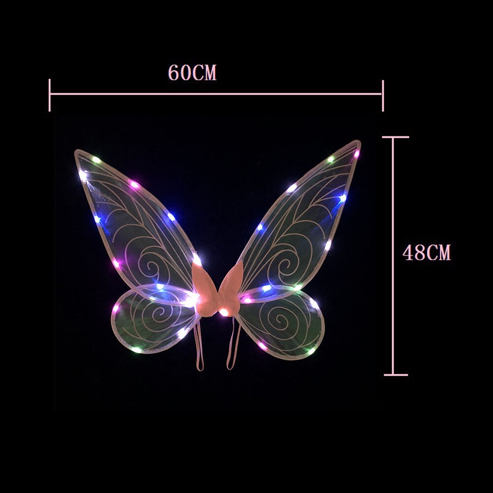 Shiny Colorful Fairy Wings