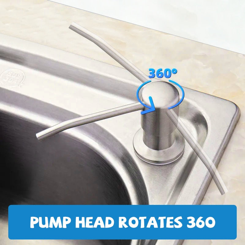 Easy Install Soap Dispenser for Kitchen Sink