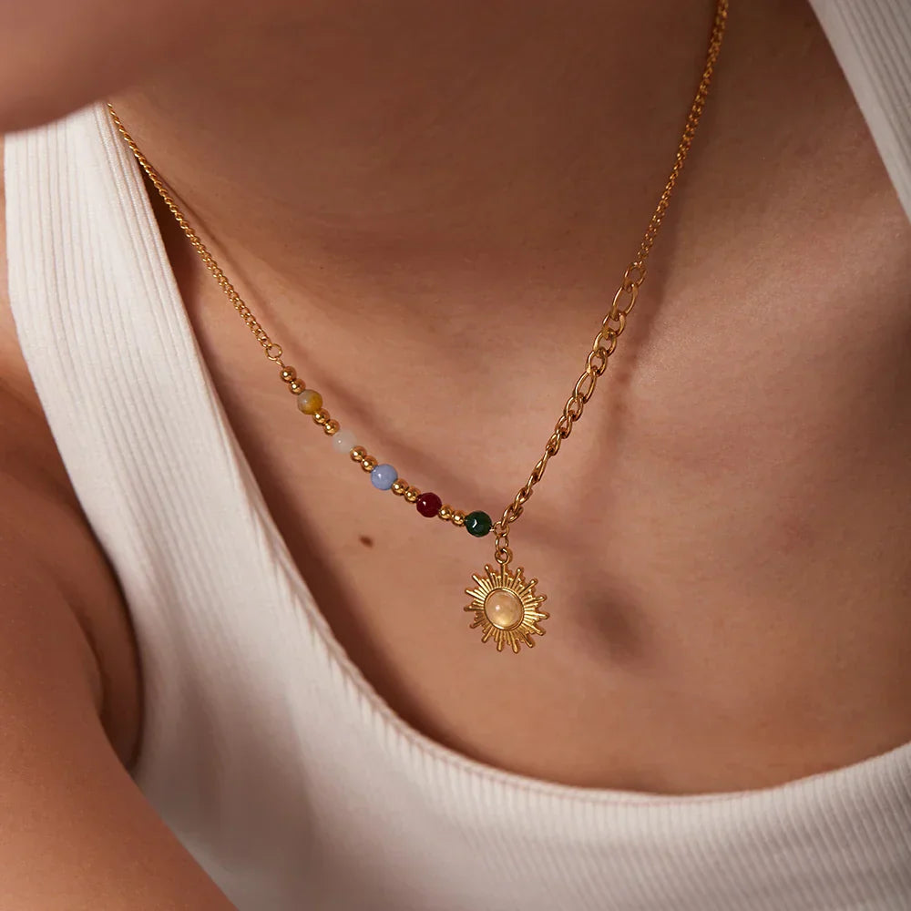 Pretty Bright Dainty Pendant Necklace - Luxicro