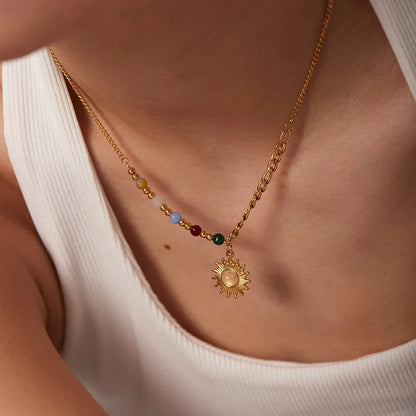Pretty Bright Dainty Pendant Necklace - Luxicro