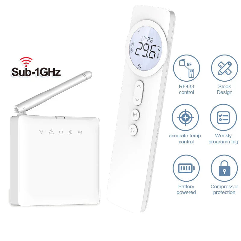 Intelligent WiFi Thermostat for Gas Boilers and Heating - Luxicro