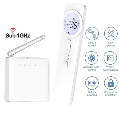 Intelligent WiFi Thermostat for Gas Boilers and Heating - Luxicro