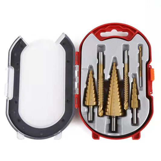 Accurate 6-Piece Steel Drill Bit Kit - Luxicro