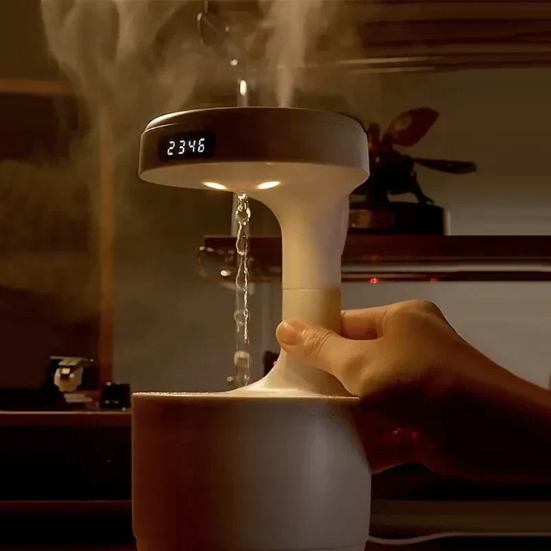 Cool Mist Ultrasonic Night Light Humidifier Lamp - Luxicro