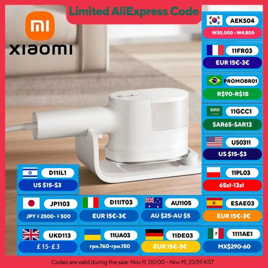 Compact Travel Steamer - Easy Iron Anywhere - Luxicro