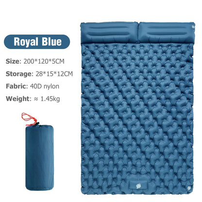 Soft Inflatable Camp Bed with Pillow